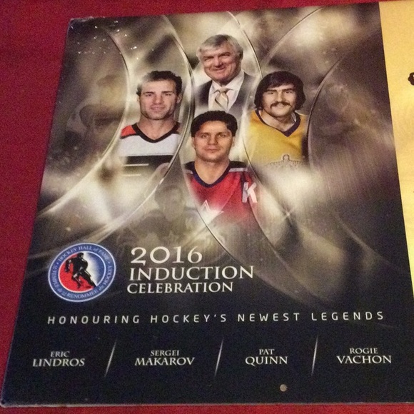 2017 Calendar of Hockey Hall of Fame 2016 Induction Ceremony - Picture 5 of 6